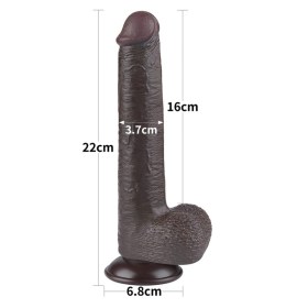 Crni Dildo sa pomerivom kožicom- Lvtoy00748-5